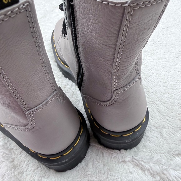 Dr. Martens Jadon III Pisa leather platform boots - Picture 6 of 8